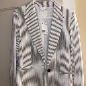H&M Stripped Blazer